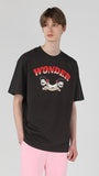 ワンダービジター(WONDER VISITOR)  2021 Signature T shirts [Charcoal grey]