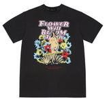 ワンダービジター(WONDER VISITOR)  Venus pigment O/P T shirts [Charcoal grey]