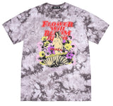 ワンダービジター(WONDER VISITOR)  Venus tie-dye O/P T shirts [Charcoal grey]