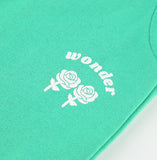 ワンダービジター(WONDER VISITOR)  Happy Logo jogger pants [Green]