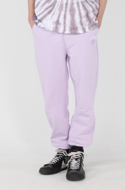 ワンダービジター(WONDER VISITOR)  Happy Logo jogger pants [Lilac]