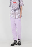 ワンダービジター(WONDER VISITOR)  Happy Logo jogger pants [Lilac]