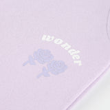 ワンダービジター(WONDER VISITOR)  Happy Logo jogger pants [Lilac]