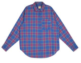 ワンダービジター(WONDER VISITOR)  FWBA Check pattern shirts [Blue]