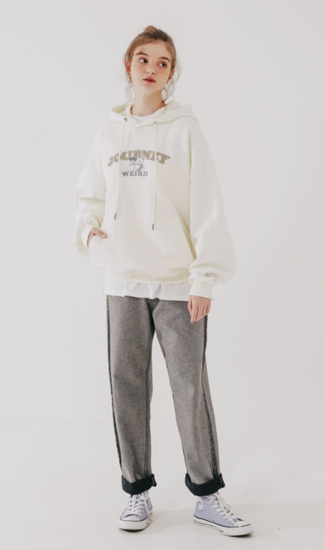 ダブルユーブイプロジェクト(WV PROJECT) Forest Friends Hoodie Cream JIHD7451