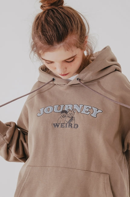 ダブルユーブイプロジェクト(WV PROJECT) Forest Friends Hoodie Cocoa JIHD7451