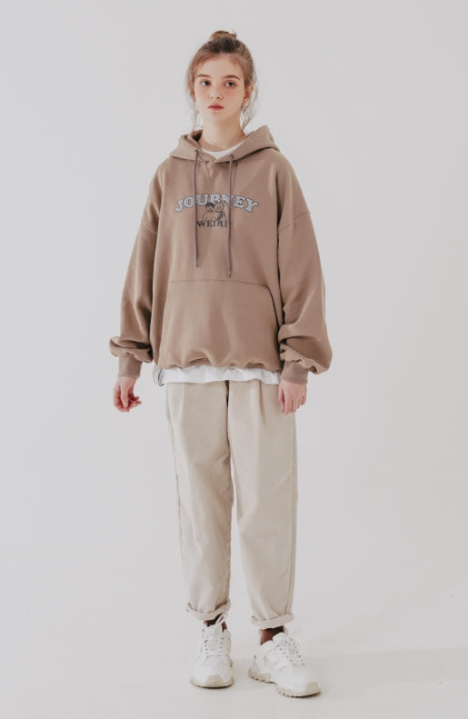 ダブルユーブイプロジェクト(WV PROJECT) Forest Friends Hoodie Cocoa JIHD7451