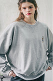 ダブルユーブイプロジェクト(WV PROJECT) Stroller Sweatshirt Grey JIMT7470