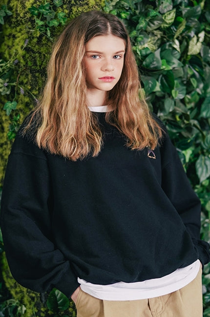 ダブルユーブイプロジェクト(WV PROJECT) Stroller Sweatshirt Black JIMT7470