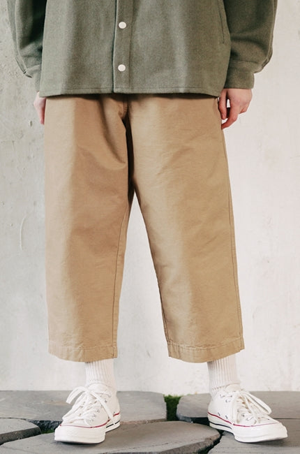 ダブルユーブイプロジェクト(WV PROJECT) Uno Balloon Banding Pants Beige CJLP7471