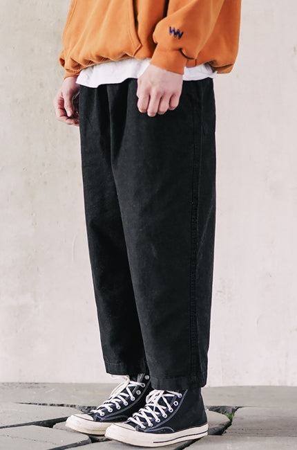 ダブルユーブイプロジェクト(WV PROJECT) Uno Balloon Banding Pants Black CJLP7471