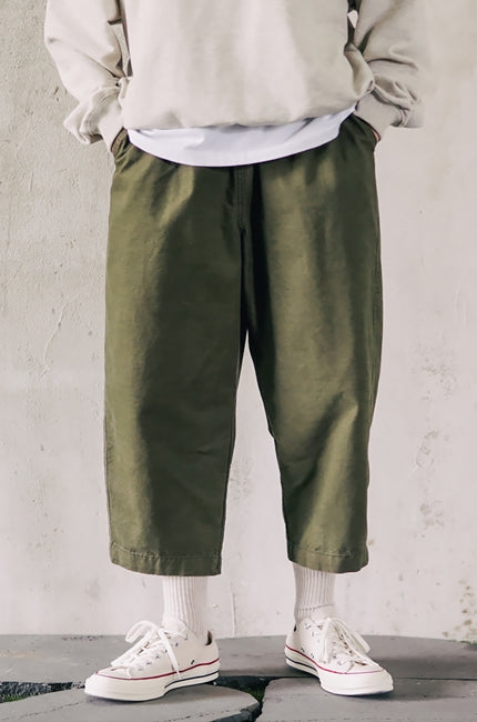 ダブルユーブイプロジェクト(WV PROJECT) Uno Balloon Banding Pants Khaki CJLP7471