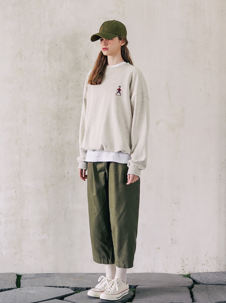 ダブルユーブイプロジェクト(WV PROJECT) Uno Balloon Banding Pants Khaki CJLP7471