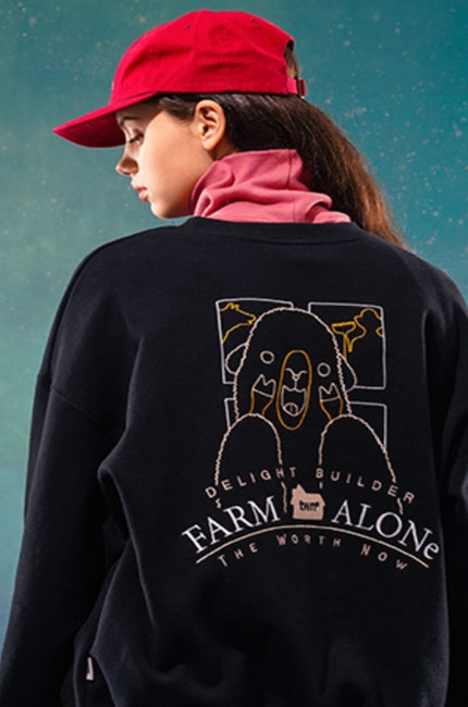 ティーダブリューエヌ(TWN)  RELAX BEAR SWEAT Type 4 LMMT3339