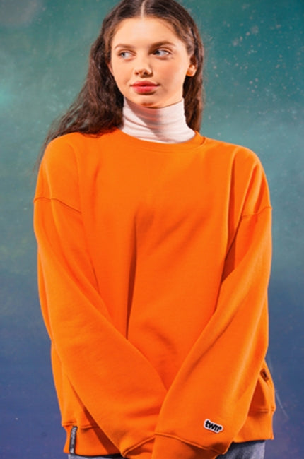 ティーダブリューエヌ(TWN)  Blank Overfit Sweatshirt STMT3330