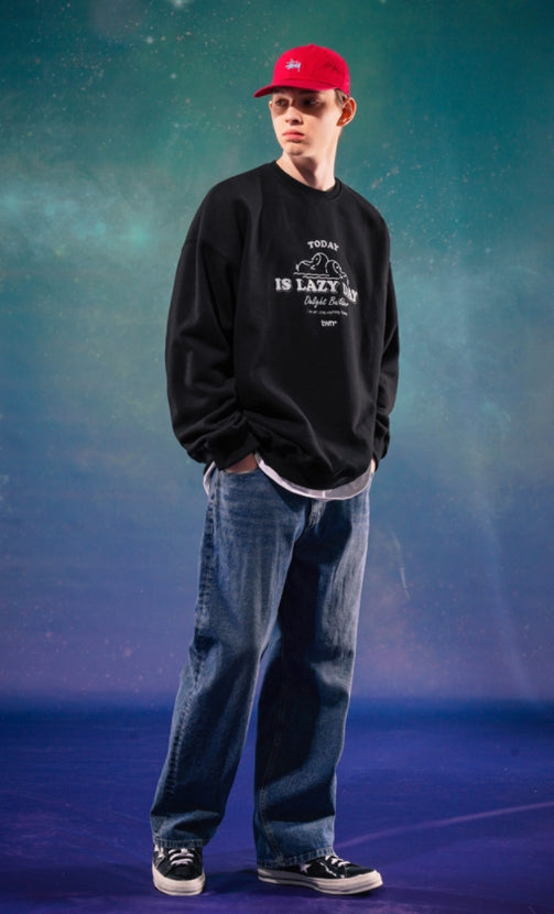 ティーダブリューエヌ(TWN) Lazyday Sweat Shirts EYMT3333