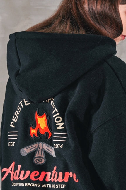 パーステップ(PERSTEP) Wood Fire Hoodie BJHD4392