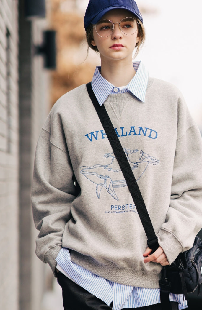 パーステップ(PERSTEP) Whaland Sweatshirt BJMT4402