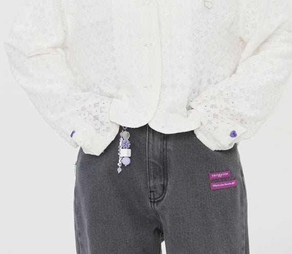 TARGETTO(ターゲット) TGT BEADS KEY RING_PURPLE