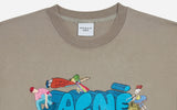アクメドラビ(acme' de la vie)  ADLV FRIENDS 2 SHORT SLEEVE T-SHIRT COCOA