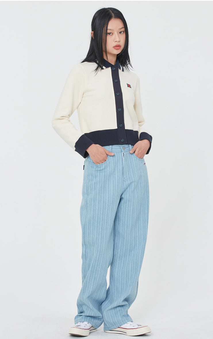 ロマンティッククラウン(ROMANTIC CROWN) WOMAN COTTON CARDIGAN_OATMEAL