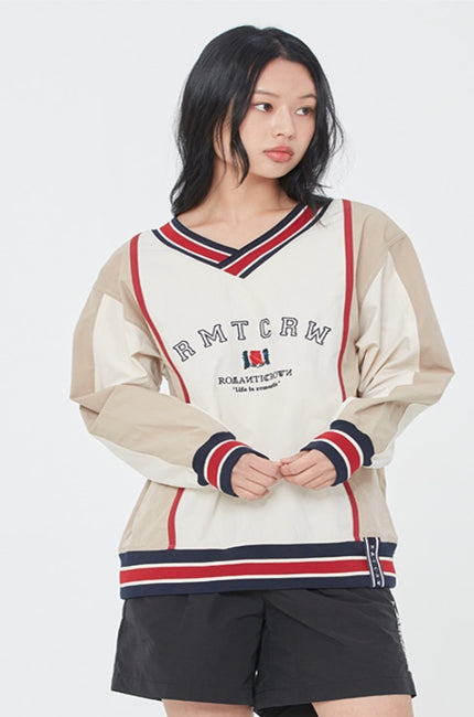 ロマンティッククラウン(ROMANTIC CROWN) RMTC CLUB WARM UP_OATMEAL