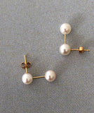 MONDAY EDITION(マンデイエディション) The dumbbell pearl earrings