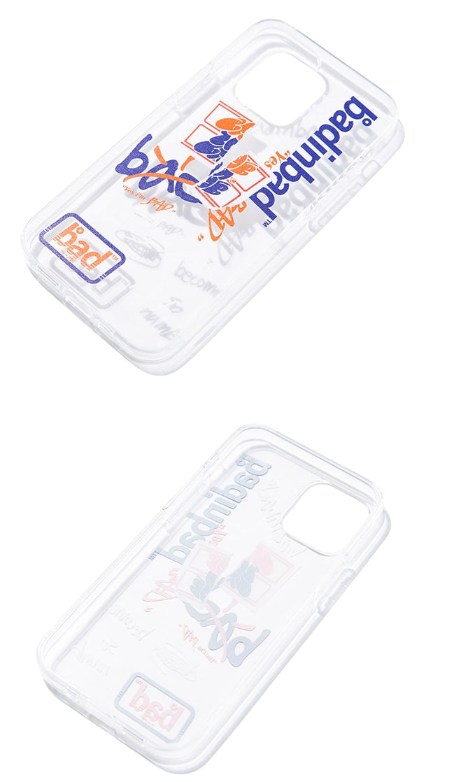 ベドインベド(BADINBAD) MULTI LOGO IPHONE CASE