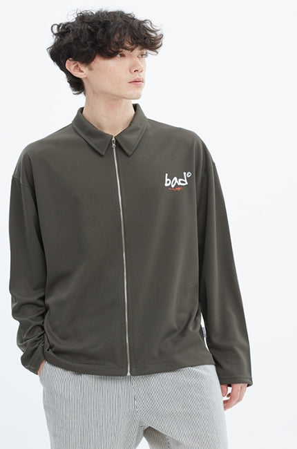 ベドインベド(BADINBAD)  BIG LOGO JERSEY_KHAKI