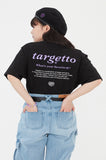 TARGETTO(ターゲット)  BACK PRINTING LOGO TEE SHIRT_BLACK