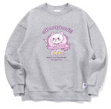 TARGETTO(ターゲット)  RIBBON CAT SWEAT SHIRT_GREY