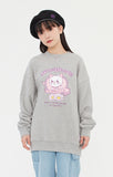 TARGETTO(ターゲット)  RIBBON CAT SWEAT SHIRT_GREY