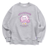 TARGETTO(ターゲット)  RIBBON CAT SWEAT SHIRT_GREY