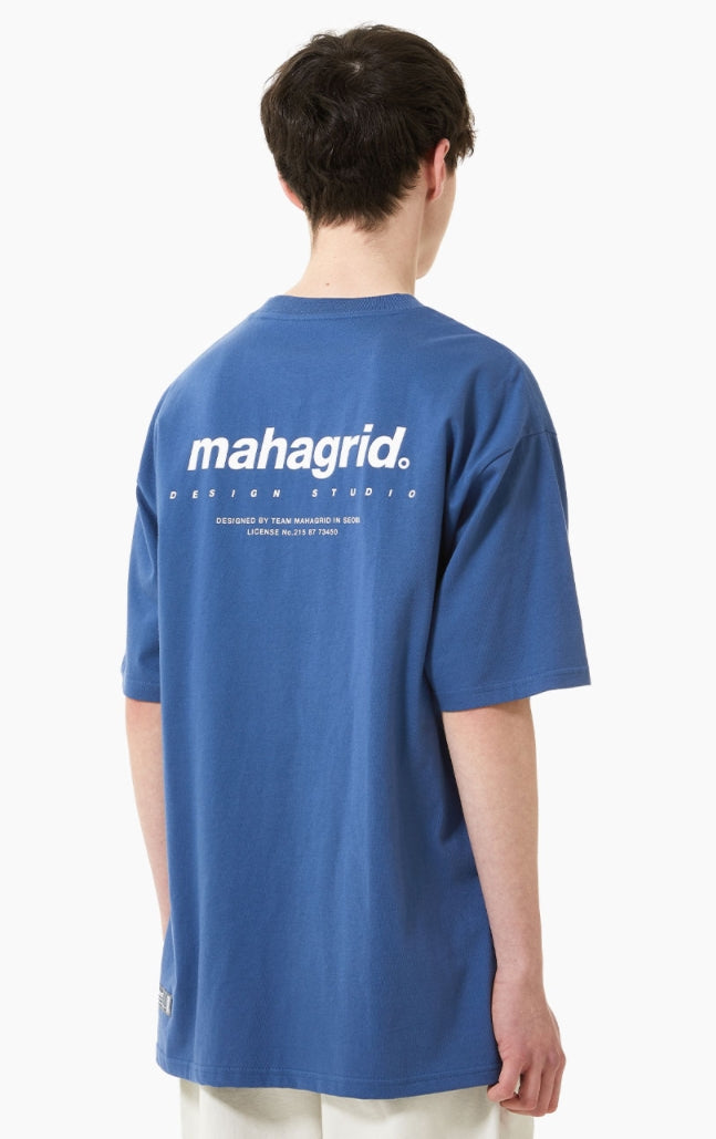 mahagrid (マハグリッド) ORIGIN LOGO TEE [NAVY]