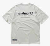 mahagrid (マハグリッド) ORIGIN LOGO TEE [BEIGE]