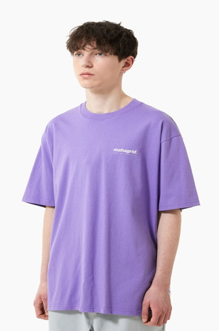 mahagrid (マハグリッド) ORIGIN LOGO TEE [PURPLE]