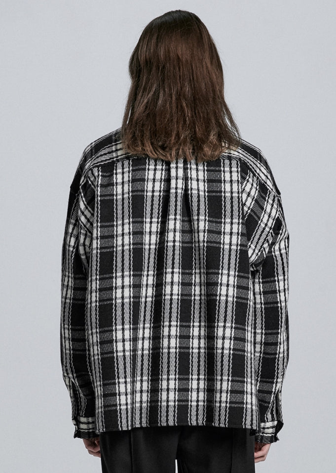 ディープリーク(DPRIQUE) OVERSHIRT JACKET - BLACK