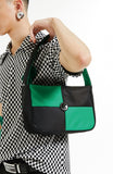 イーエスシースタジオ(ESC STUDIO)  Green checks shoulder bag