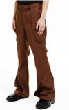 イーエスシースタジオ(ESC STUDIO)  Line boots cut pants (brown)