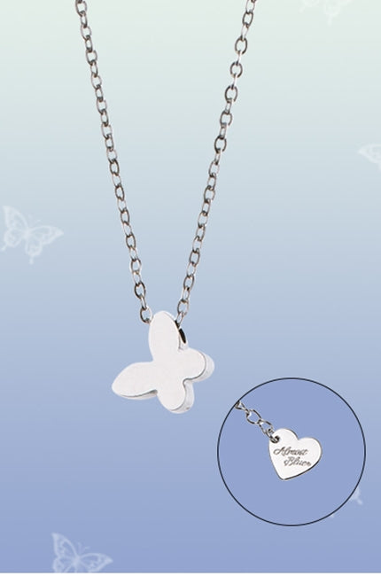 オルモストブルー(Almost Blue) BUTTERFLY NECKLACE (SMALL)