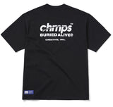 ボーンチャンプス(BORN CHAMPS)  BC X BA CHMPS ALIVE TEE B21ST03BK