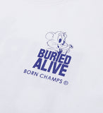 ボーンチャンプス(BORN CHAMPS)  BC X BA CHMPS ALIVE TEE B21ST05WH