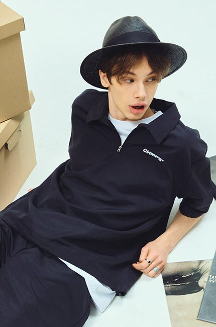 ボーンチャンプス(BORN CHAMPS)  CHMPS WIND SHIRT B21ST04BK