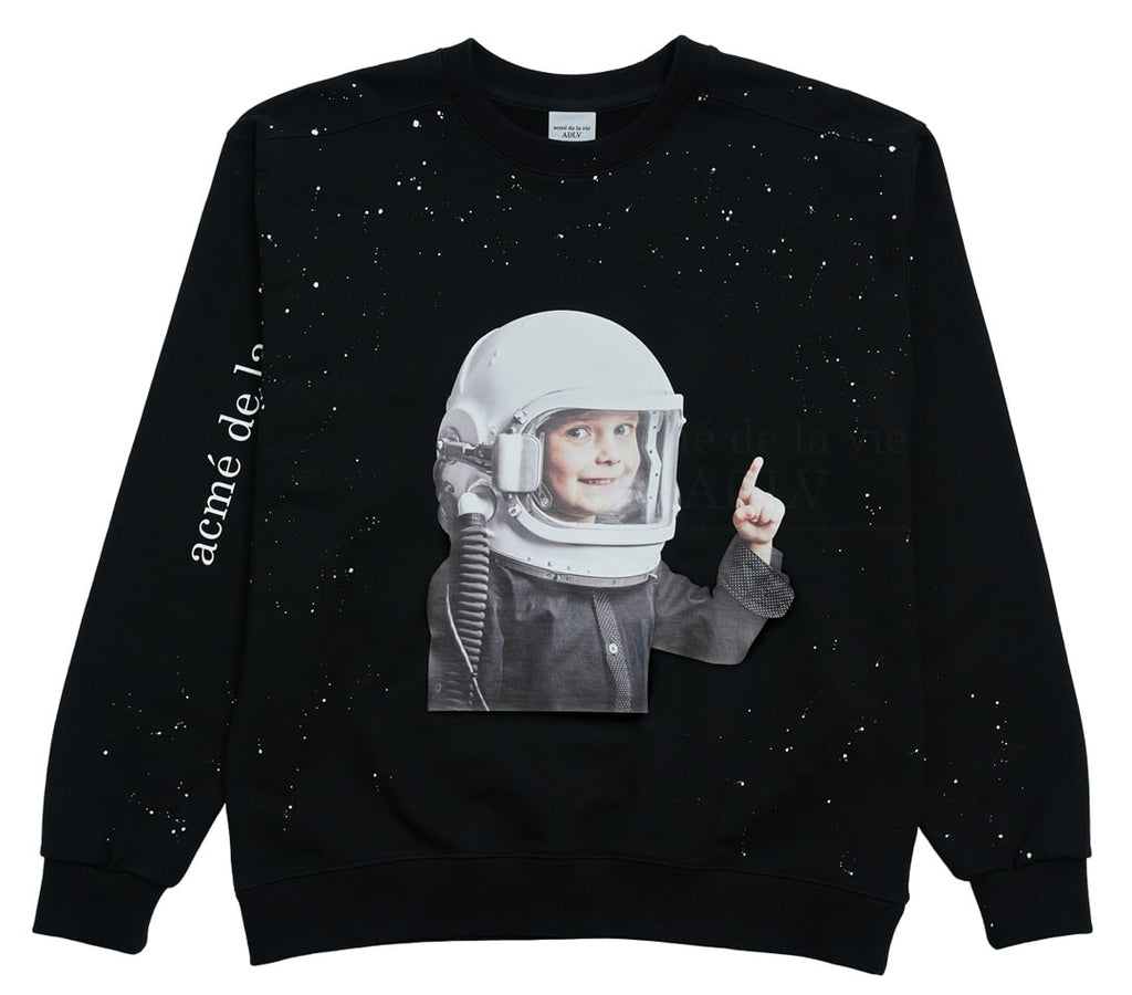 アクメドラビ(acme' de la vie) ADLV BABY FACE SWEATSHIRT
