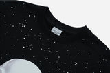 アクメドラビ(acme' de la vie) ADLV BABY FACE SWEATSHIRT BLACK SPACE TRAVEL