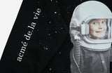 アクメドラビ(acme' de la vie) ADLV BABY FACE SWEATSHIRT BLACK SPACE TRAVEL