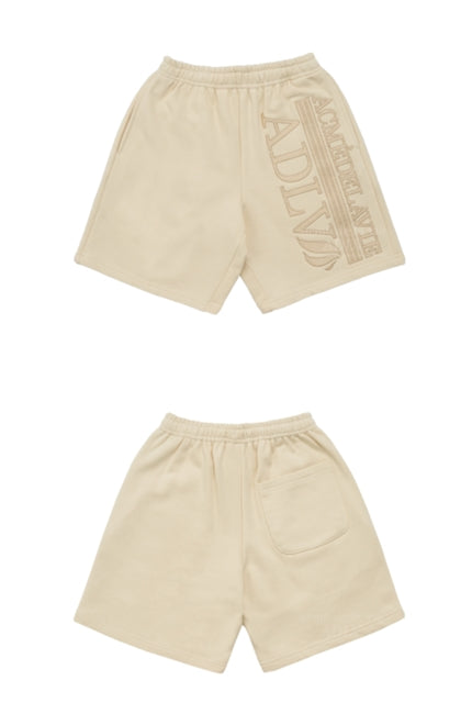 アクメドラビ(acme' de la vie) LEAF LOGO EMBROIDERY SHORT PANTS BEIGE