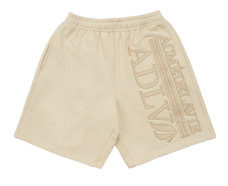 アクメドラビ(acme' de la vie) LEAF LOGO EMBROIDERY SHORT PANTS BEIGE
