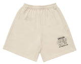 アクメドラビ(acme' de la vie) OUTLINE EMBOSSING LOGO SHORT PANTS LIGHT IVORY