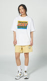 アクメドラビ(acme' de la vie) SILICON EMBLEM LOGO SHORT PANTS LIGHT YELLOW